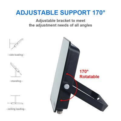 KCD Garden Aluminum 220v Square IP65 Waterproof RGB LED Flood Light with 5 Year Warranty for Outdoor Construction