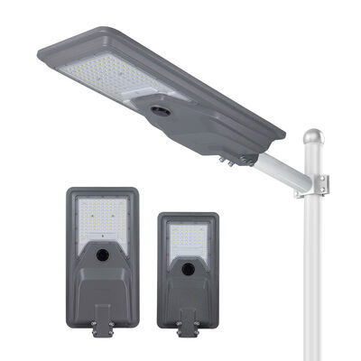 Движение датчик настраиваемый цвет Все в одном солнечном уличном светильнике с 50000 часов продолжительность жизни наружной солнечной уличной лампы